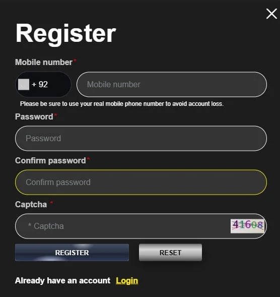 How to Register at Win Rupees Game ScreenShot