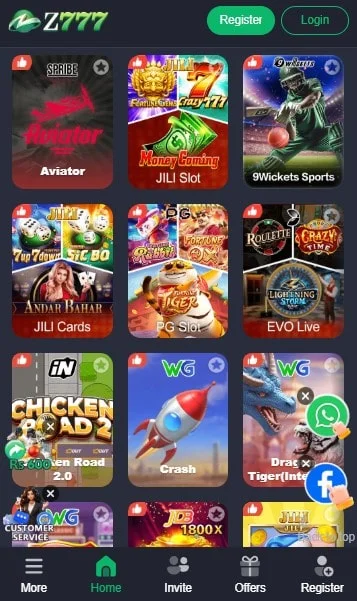 Z777 Real Earning Games Screenshot