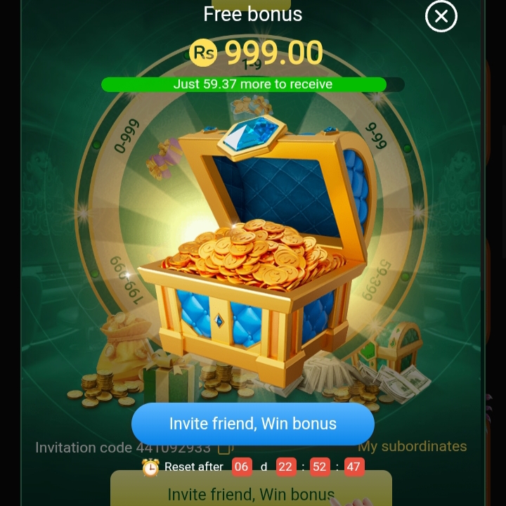 AR999 APK offer free 999 rupees every week