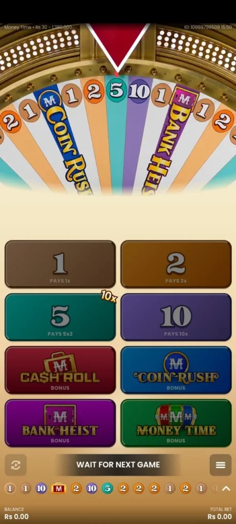 Baji App Lucky Wheel Draw