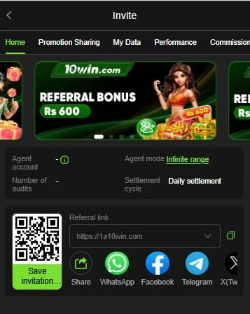 10Win Game Refferal Link