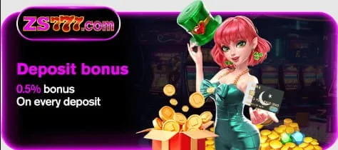 Deposit Real Money Bonus in ZS777
