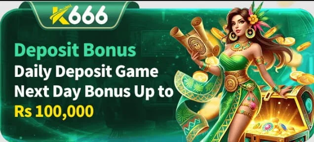 Deposit and earn money in K666 Game