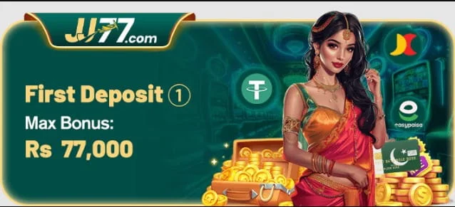 First Deposit Bonus on JJ77 Game Download