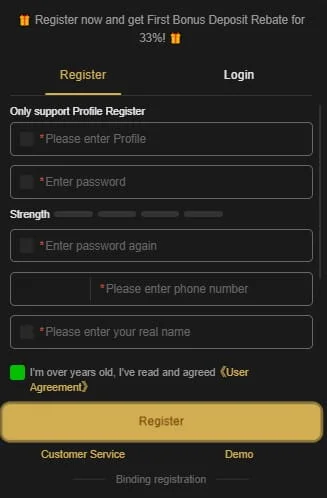 How to Register on J188 Game