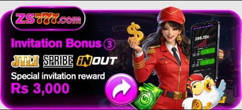 Invite & Earn in ZS777 Game Download