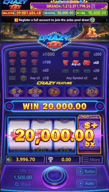 K55 Game Big win Screenshot