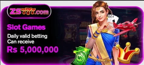 Slots Games betting in ZS777 App